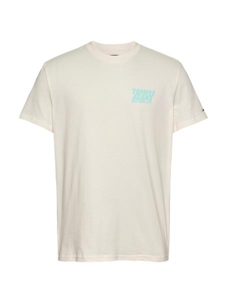 TJM REG BUBBLE BACK SS TEE EXT ancient white