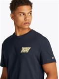 TJM REG BUBBLE BACK SS TEE EXT dark night navy