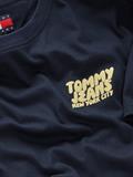 TJM REG BUBBLE BACK SS TEE EXT dark night navy