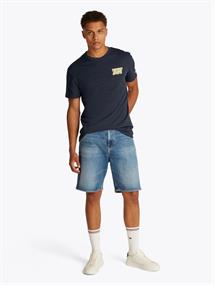 TJM REG BUBBLE BACK SS TEE EXT dark night navy