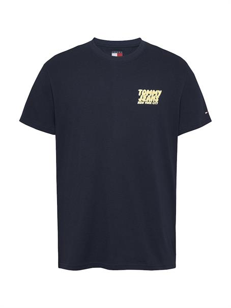 TJM REG BUBBLE BACK SS TEE EXT dark night navy