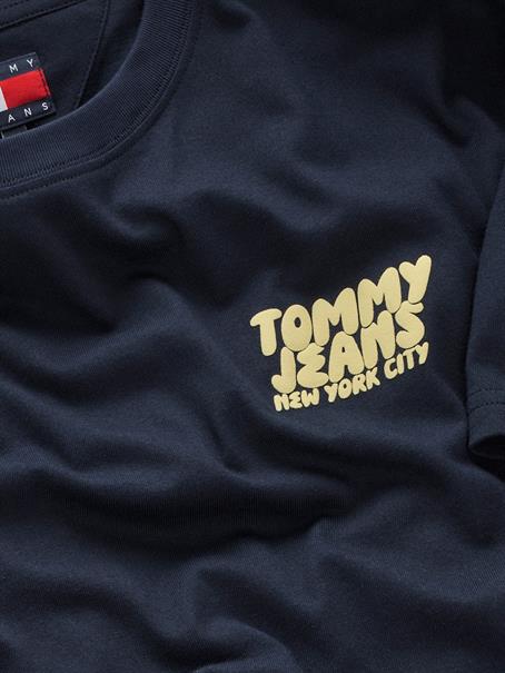 TJM REG BUBBLE BACK SS TEE EXT dark night navy