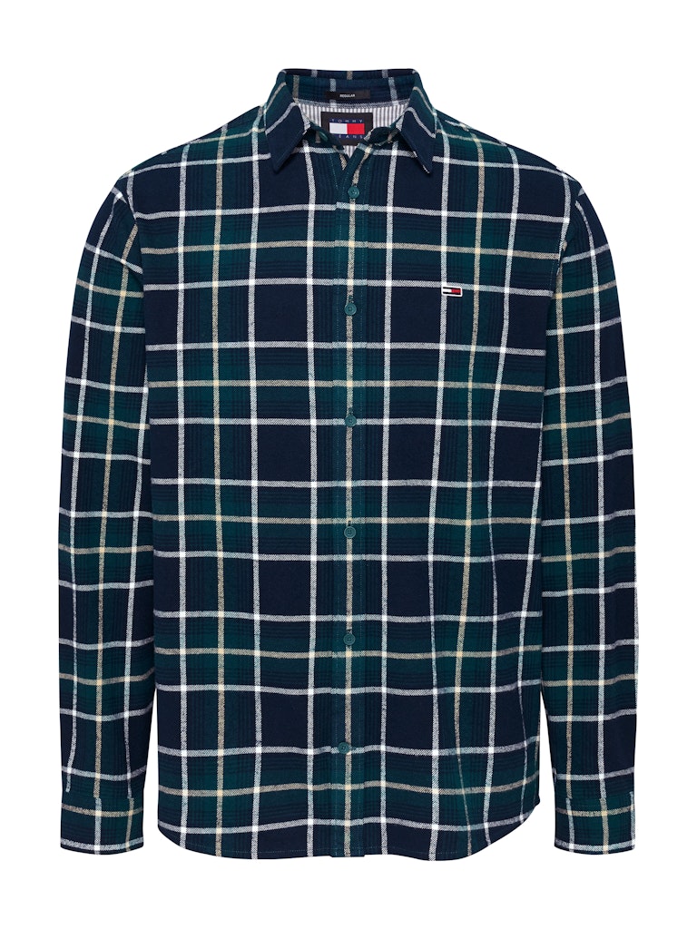 Tommy hilfiger flannel shirt discount