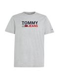 TJM REG CORP LOGO TEE lt grey htr