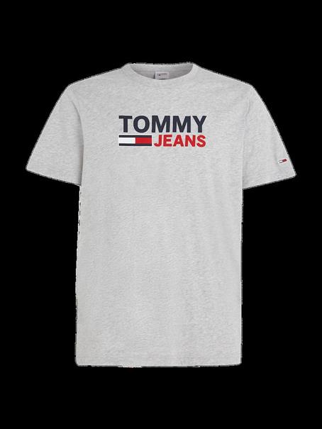 TJM REG CORP LOGO TEE lt grey htr