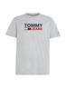 TJM REG CORP LOGO TEE lt grey htr