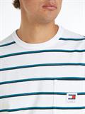 TJM REG EASY STRIPE TEE white