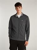 TJM REG FLEECE ZIP THRU EXT washed black
