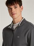 TJM REG FLEECE ZIP THRU EXT washed black