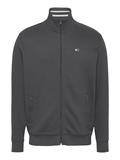 TJM REG FLEECE ZIP THRU EXT washed black
