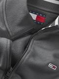 TJM REG FLEECE ZIP THRU EXT washed black