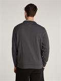 TJM REG FLEECE ZIP THRU EXT washed black