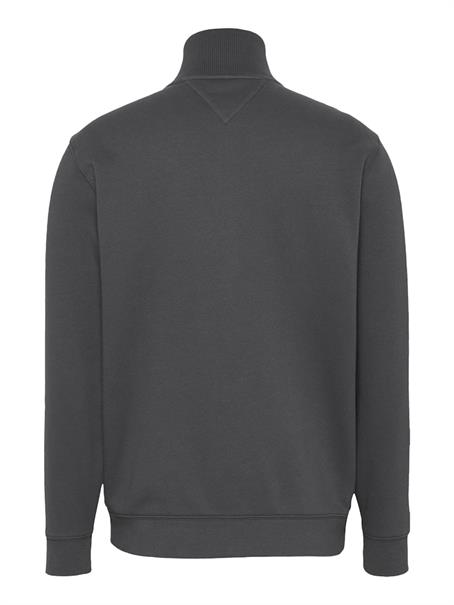 TJM REG FLEECE ZIP THRU EXT washed black