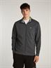 TJM REG FLEECE ZIP THRU EXT washed black