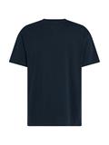 TJM REG GOLD LINEAR LOGO TEE EXT dark night navy