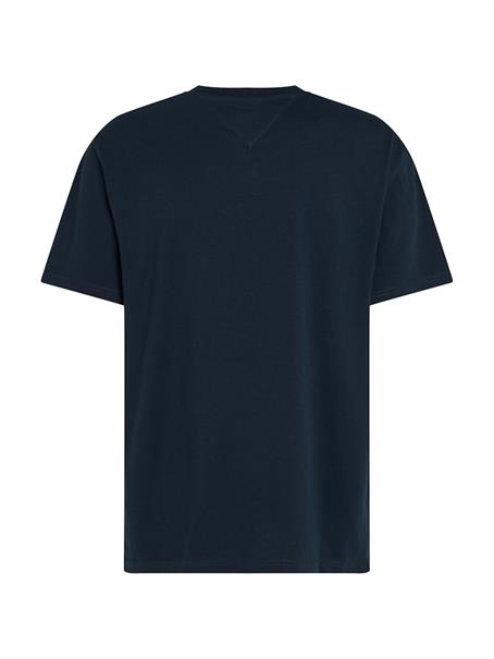 TJM REG GOLD LINEAR LOGO TEE EXT dark night navy