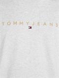 TJM REG GOLD LINEAR LOGO TEE EXT silver grey htr