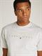 TJM REG GOLD LINEAR LOGO TEE EXT silver grey htr