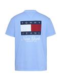 TJM REG HERITAGE FLAG TEE EXT sugarplum blue