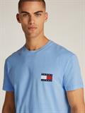 TJM REG HERITAGE FLAG TEE EXT sugarplum blue