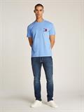 TJM REG HERITAGE FLAG TEE EXT sugarplum blue