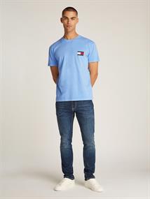 TJM REG HERITAGE FLAG TEE EXT sugarplum blue