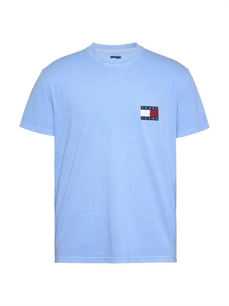TJM REG HERITAGE FLAG TEE EXT sugarplum blue