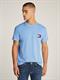 TJM REG HERITAGE FLAG TEE EXT sugarplum blue
