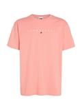 TJM REG LINEAR LOGO TEE EXT tickled pink