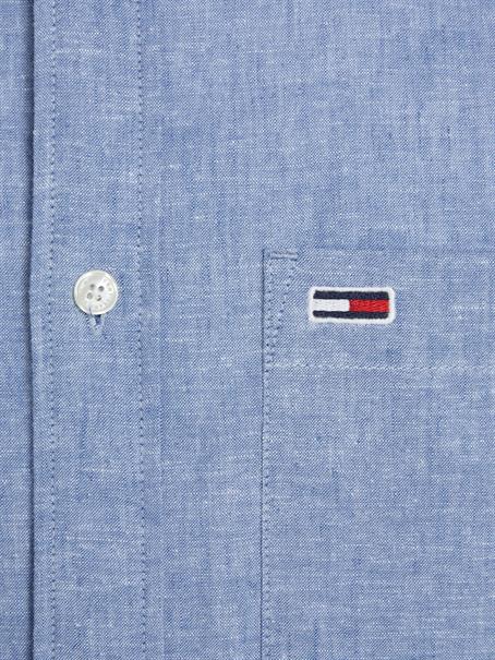 TJM REG LINEN BLEND SHIRT charmed