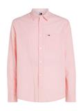 TJM REG LINEN BLEND SHIRT tickled pink