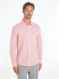 TJM REG LINEN BLEND SHIRT tickled pink