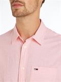 TJM REG LINEN BLEND SHIRT tickled pink