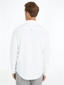 TJM REG LINEN BLEND SHIRT white