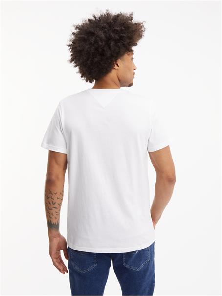 TJM REG RWB CENTERED LOGO TEE white