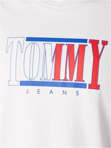 TJM REG RWB CENTERED LOGO TEE white