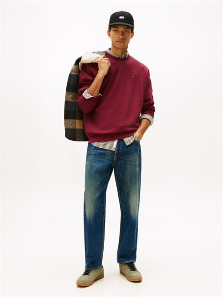 TJM REG S FLAG CREW EXT red wine