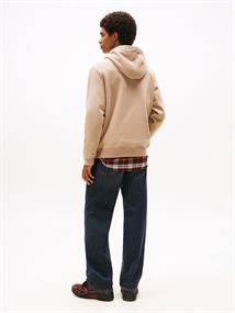 TJM REG S FLAG HOODIE EXT coastal taupe