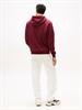TJM REG S FLAG HOODIE EXT red wine