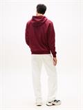 TJM REG S FLAG HOODIE EXT red wine