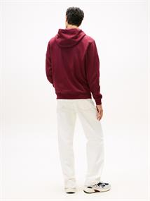 TJM REG S FLAG HOODIE EXT red wine