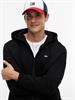 TJM REG S FLAG ZIP THRU black
