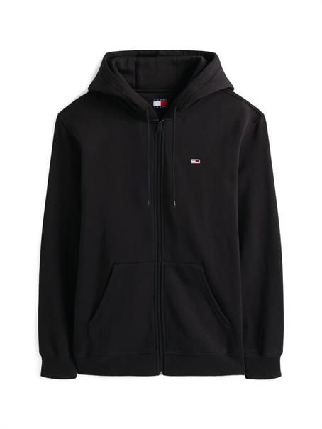 TJM REG S FLAG ZIP THRU black