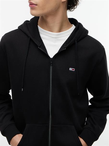 TJM REG S FLAG ZIP THRU black