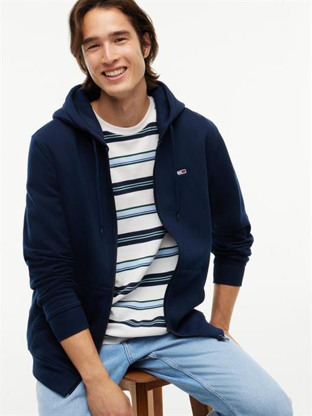 TJM REG S FLAG ZIP THRU dark blue