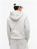 TJM REG S FLAG ZIP THRU silver grey heather