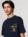 TJM REG SIG CITY TWIST TEE EXT dark night navy