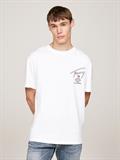 TJM REG SIG CITY TWIST TEE EXT white
