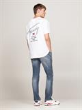 TJM REG SIG CITY TWIST TEE EXT white