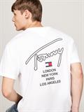TJM REG SIG CITY TWIST TEE EXT white